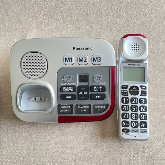 Panasonic KX-TGM450 Amplified Digital Cordless Telephone With Hearing Aid - Picture 2 of 4